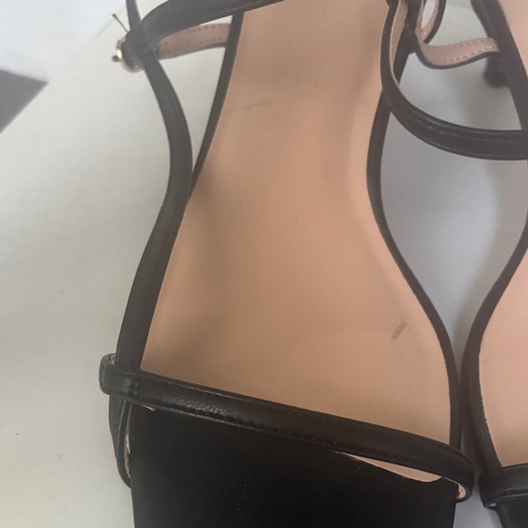 LOFT Black Strappy Sandals - Picture 6 of 8